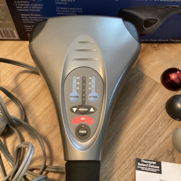 Homedics Therapist Select Deluxe Programmable Percussion Massager with Heat - Picture 4 of 9